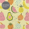 thumbnail image 5 of YFYANG Waterproof Bathroom Shower Curtain, Cartoon Watercolor Fruit Shower Curtain Set with Hooks, Home Bathroom Tub Decor - 72 "x72", Iron Hooks, 5 of 6
