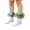 Green, variant on Ruffle Ankle Socks for Girls Lace Double Frilly Socks Soft & Breathable Kids Princess Style Cotton Dress Socks