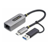 StarTech USB-C to to Ethernet Adapter with USB-A Dongle