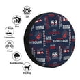 thumbnail image 4 of Naloa Nautical Style Sailboat PVC Leather Spare Tire Wheel Cover for Car Truck SUV Camper Trailer Universal Fit many size14 inch, 4 of 6