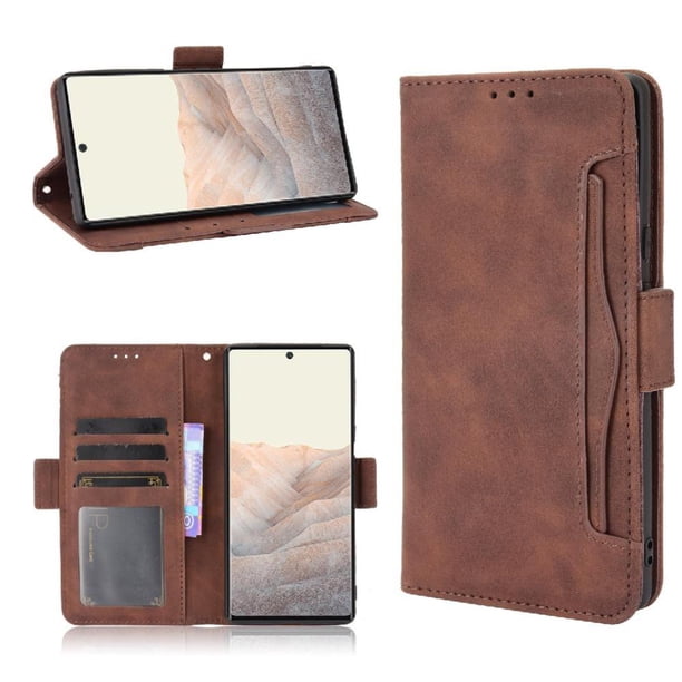 Funda Tipo Billetera GANGXUN para Google Pixel 6 Pro 5G – Tapa Flip con Tarjetero