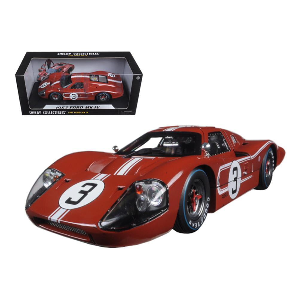 1:18 Shelby Collectibles M.Andretti/L.Bianchi Ford GT40 MKIV 24h #3 LeMans 1967 