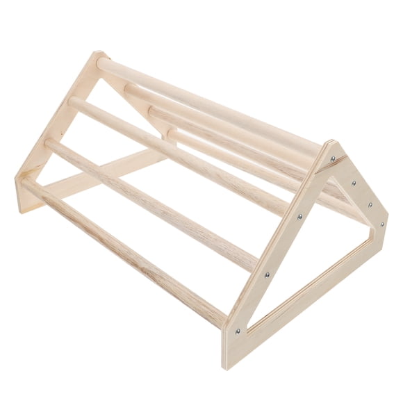CIMAXIC Support Créatif pour Poulet, Perchoir pour Oiseaux, Poule, Coq, Jouet pour Poussin, 13.58"X10.43"X7.28 Pouces