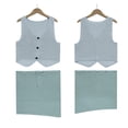 thumbnail image 5 of FLMEI Womens 2 Piece Outfits Summer Sleeveless V Neck Tank Tops and Knitted Half Skirt Sets Solid Colour Casual Suit S-XL, 5 of 9