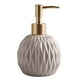 thumbnail image 2 of 2 dispensadores de jabón de cerámica para decoración de baño de hotel. caqui blanco, 2 of 9