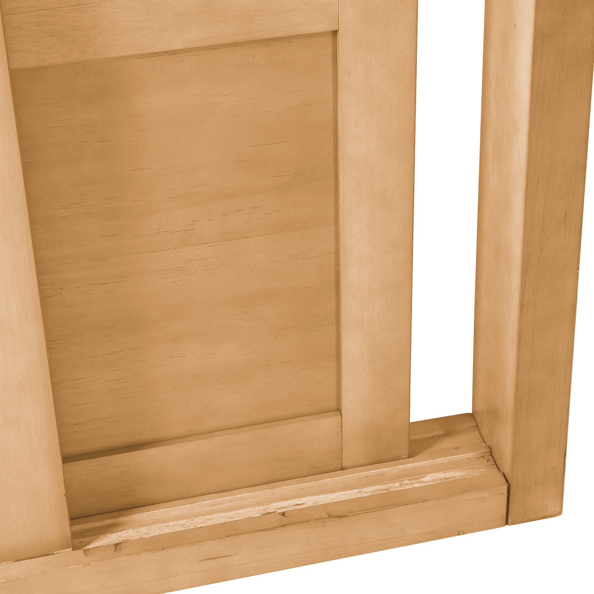 Red Lantern 7 ft. Tall Zen Shoji Sliding Door Kit (Double - Sided) - Natural