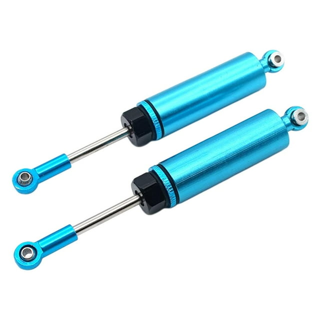 Kit de amortiguadores delanteros y traseros de metal para coches RC (compatible con WLtoys 12428, 12423 y 12429). Choque delantero