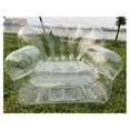 thumbnail image 2 of Thickened Outdoor Camping Inflatable Sofa Adult Lazy Inflatable Chair PVC Transparent Sofa Stool, 2 of 6