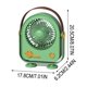 thumbnail image 3 of Upgraded Desktop Fan Portable Handheld Carry Fan Rechargeable Coolings Fan For Home Office Outdoor Gift, 3 of 8