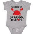 thumbnail image 3 of Inktastic Someone in Sarasota Loves Me Boys or Girls Baby Bodysuit, 3 of 5