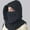 Grey, variant on Women's Solid Color Balaclava Hood, 3-in-1 Windproof Thermal Face Mask and Neck Warmer, Cold Weather Ski Mask for Outdoor Sports Running Cycling - Black
