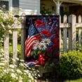 thumbnail image 7 of Yhmxh 4th of July Garden Flag 12x18 Inch Patriotic Double Sided Burlap Flag Outside, Memorial Day Welcome Flag American Stars and Stripes 250th Anniversary Flag Yard Outdoor Decoration, 7 of 7