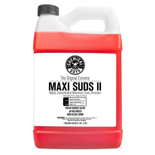 Jabón para lavado de autos Chemical Guys Maxi-Suds II 3,8 L aroma a cereza