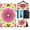 Flower, variant on TECH CIRCLE iPad 10th Generation Case iPad 10.9 Inch Case 2022, iPad Case 10th Generation Multi-Angle Viewing Stand Cover with Hand Strap Card Slots Wallet Case for iPad 10th Gen 10.9" 2022,Sunflower