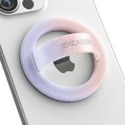 Encased Magnetic Phone Grip Holder (Compatible with MagSafe) Iridescent Silicone Finger Loop Ring for iPhone (Gradient Halo)