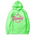thumbnail image 1 of Barbie Let S Go Printed Pattern Ebay Plus Fleece Sweatshirt Hoodie, 1 of 2
