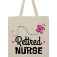 thumbnail image 4 of Inktastic Retired Nurse Nursing Retirement Tote Bag, 4 of 5