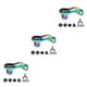 thumbnail image 1 of Eigraketly ZTTO Soporte de montaje en bicicleta Cámara Reloj Equipo Aluminio Carretera Bicicletas de montaña Soporte de lámpara Ciclismo Type1 NO1, 1 of 6