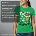 thumbnail image 6 of Junior's Dr. Seuss Christmas Grinch You're a Mean One Portrait  Graphic T-Shirt, 6 of 8
