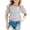 0-Light Gray529, variant on Tiijoy Toddler Girls Carnival Striped T Shirt Short Sleeve Crew Neck T-Shirt, Sizes 2-15
