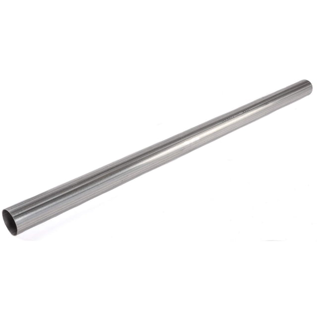 JEGS 2.5” OD Aluminized Exhaust Tubing | 4-Feet Length | 16-Gauge | Seam Welded | Straight | Heavy-Duty Construction