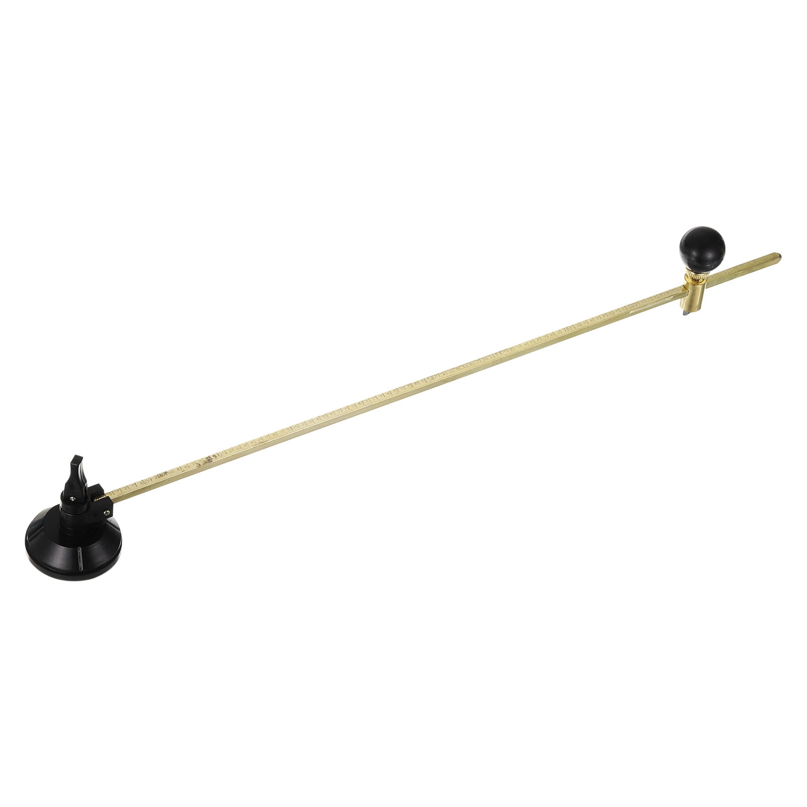 Single Wheel Circular Glass Cutter 35-500mm/1.4"-19.7" Adjustable with Suction Cup for Glass