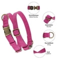 thumbnail image 2 of Unique Bargains Dog Collar Soft PU Durable Heavy Duty Dog Collar with Quick Release Metal Buckle Puppy Collar Adjustable Collar for Dogs Large Purple, 2 of 7