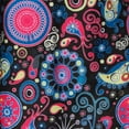 thumbnail image 5 of UNDERWRAPS 60s Hippie Mini Dress - Womens Summer Dresses, Costume Dress Up for Women, 70s Disco Outfit, Hippie Clothes, Halloween Costumes, 5 of 7
