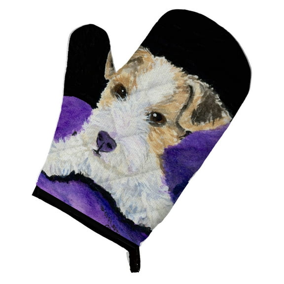 Fox Terrier Oven Mitt