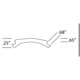 thumbnail image 2 of Cubierta para Tornillos AP Products 011-398 Vinilo Flexible 1.9 cm x 15 m, 2 of 2