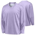 thumbnail image 2 of Zpanxa Kids Solid Color V Neck Long Sleeve Athletic T Shirt Moisture Wicking Performance Top Unisex, 2 of 9