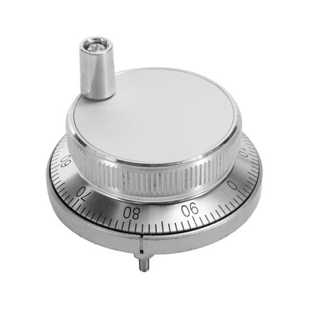 60mm DC 5V CNC Pulser Handwheel 100 Manual Pluse Generator Hand Wheel Machine Rotary Encoder ...