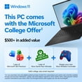 thumbnail image 4 of ASUS Vivobook S 14 Copilot+ PC 14" WUXGA OLED Windows Laptop Intel Core Ultra 7 Series 2 258V AI PC Intel Evo 32GB RAM 1TB SSD Black S5406SA-WH79, 4 of 15
