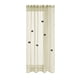 thumbnail image 2 of Cortinas De Poliéster Cortinas Transparentes De Color Liso Con Broche De Mariposa Estereoscópico De Doble Capa, Ideal Para Fiestas O Decoración Diaria, Beige, 100x130cm (1 Unidad) Rkxzt, 2 of 9
