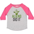 thumbnail image 3 of Inktastic Aliens DId It Boys or Girls Toddler T-Shirt, 3 of 5