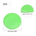 thumbnail image 2 of Unique Bargains Exercise Core Sliders, 175mm Dia. Glider Discs with Cloth Bag for Full Body Workout, Green, 1Set, 2 of 6