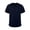 Navy, variant on Men's V-Neck Scrub Tops Short Sleeve Nursing Uniforms