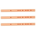 thumbnail image 1 of 3Pcs ABS Beginner Flutes A Key Dizi Practical Practice Flutes for Kids, 1 of 9