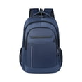 thumbnail image 2 of Laptop Backpack for Men, Water Resistant Large Capacity Professional Commuter Backpack for Work and Business Travel, Lightweight Padded Laptop Backpack for Women, Blue 1 Pack, 2 of 6