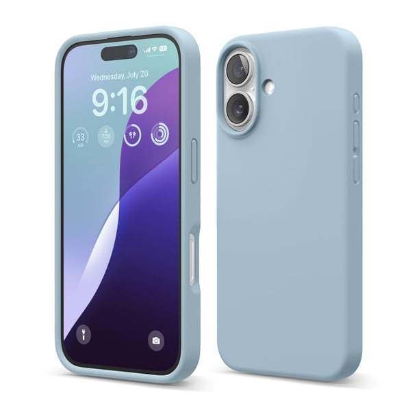 Funda de teléfono Elago compatible con iPhone 16, silicona líquida