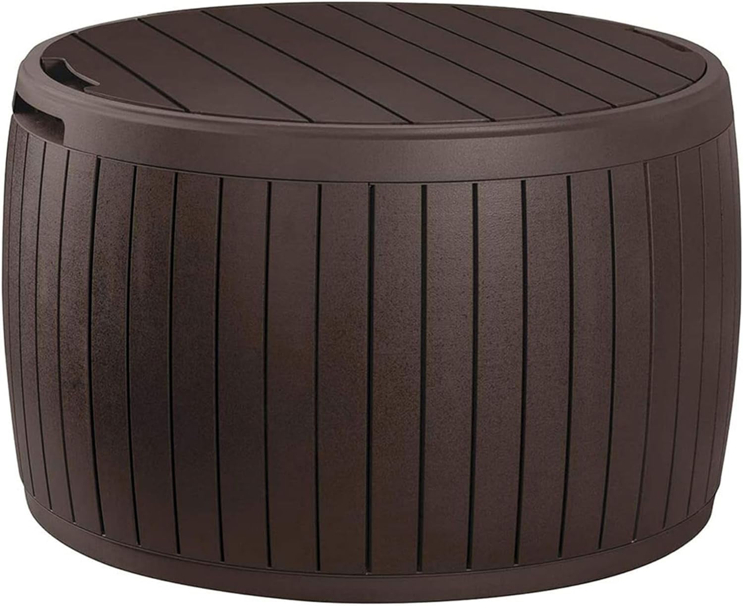 Outdoor 22 gallon resin plastic wicker storage bench hotsell