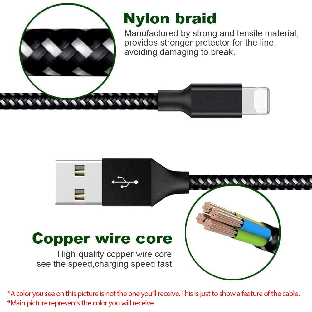 Tikawi Adaptateur 2 en 1 Iphone 8 X / Xr / XSmax Chargeur +