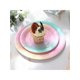 thumbnail image 4 of 10pcs/Set Waterproof & Oil-Proof Disposable Dessert & Fruit Plate With Rainbow Patterned Gold Foil Stamping, Party, Birthday & Valentine's Day Decorat, 4 of 5