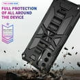 thumbnail image 3 of SaniMore for Samsung Galaxy S24 Plus Case, Rugged PC CD Magnetic Cover Built-in Car Mount & Folding Kickstand Military Grade Shockproof Heavy Duty Protective Shell for S24 Plus Women Men, Rosegold, 3 of 7