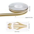 thumbnail image 2 of Beaupretty Auto Pin pe Pinstripe Tape Decal Golden PVC Fashionable for Truck Camper Trailer Decor 1Pack, 2 of 8