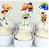 Toy Story Cupcake Picks Set of 12, This item is NOT included in your Prime membership for By All Cake Decor