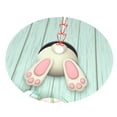 thumbnail image 3 of Kll 36" Christmas Tree Skirt White Bunny Bottom And Easter Eggs Xmas Tree Skirts Mat For New Year Xmas Holiday Party Indoor Outdoor Home Decoration, 3 of 9