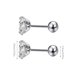 thumbnail image 3 of Pendientes de 5 piezas, pernos de cristal chapados en perno, accesorios de joyería geométrica, decoraciones de cartílago, moda para mujeres y Ropa, zapatos y accesorios Miscelánea acero 0.8*6*2mm Guardurnaity AP009679-01B, 3 of 6