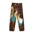thumbnail image 5 of Bingfone Rooster And Chicken Mens All Over Print Sleep Pajama Pants-X-Large, 5 of 9