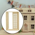 thumbnail image 4 of Scene Accessory Miniature Furniture Mini House Scene Props Dollhouse Double Door, 4 of 9